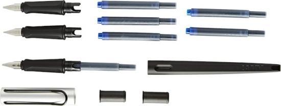 Actual product image Lamy JOY - pen and paper writing set (Black, Grey, 3 x)