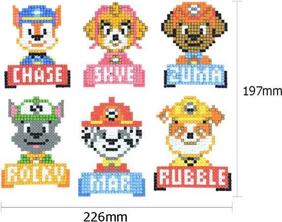 Produktbild Shenzhen Diamond Painting Sticker Mini Welpen