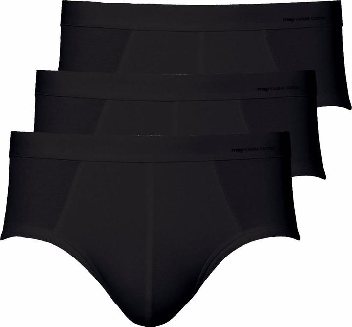 Immagine prodotto Mey Confezione di 3 slip casual in cotone con cintura intrecciata - Mutande (S, confezione da 3)