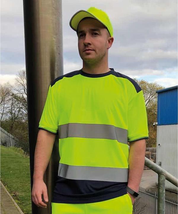 Actual product image Yoko HiVis TShirt (S)