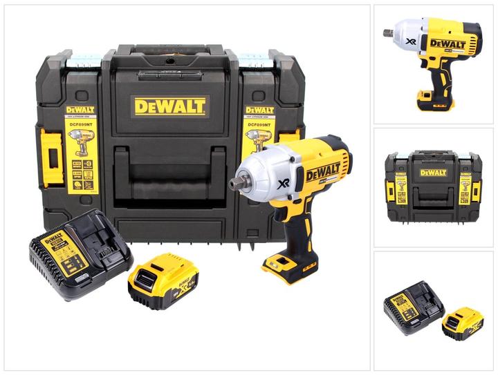 Produktbild DeWalt DCF 899 P1 Akku Schlagschrauber 18V 950Nm Brushless Kugelrastung + 1x Akku 5,0Ah + Ladegerät (Akkubetrieb)