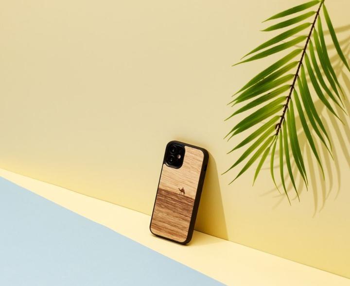 Produktbild Man&Wood case for iPhone 12 mini terra black (Apple iPhone 12 mini)