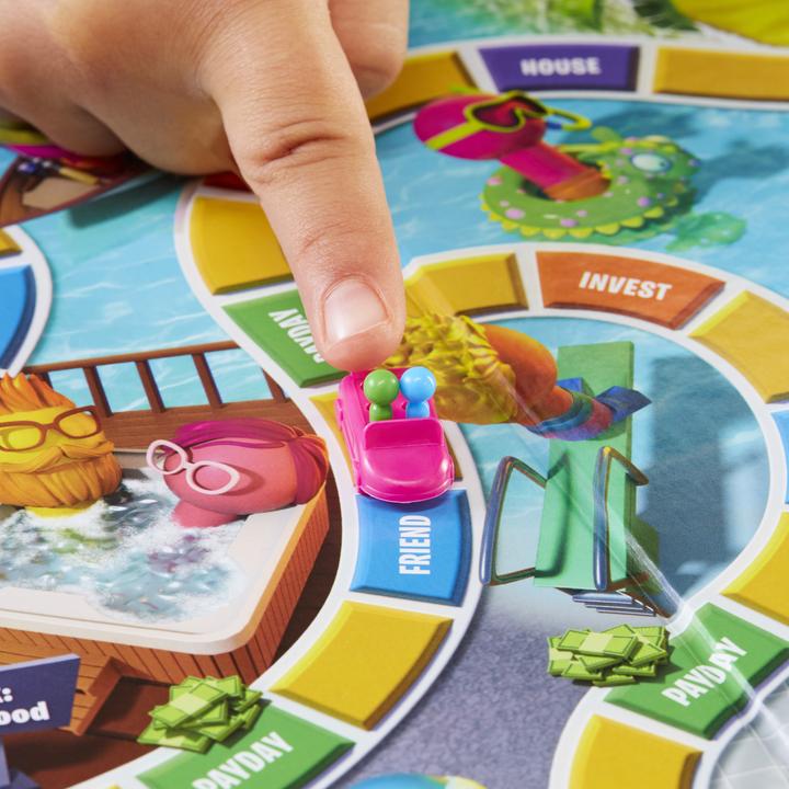 Actual product image Hasbro Gaming Spiel Des Lebens (Dutch)