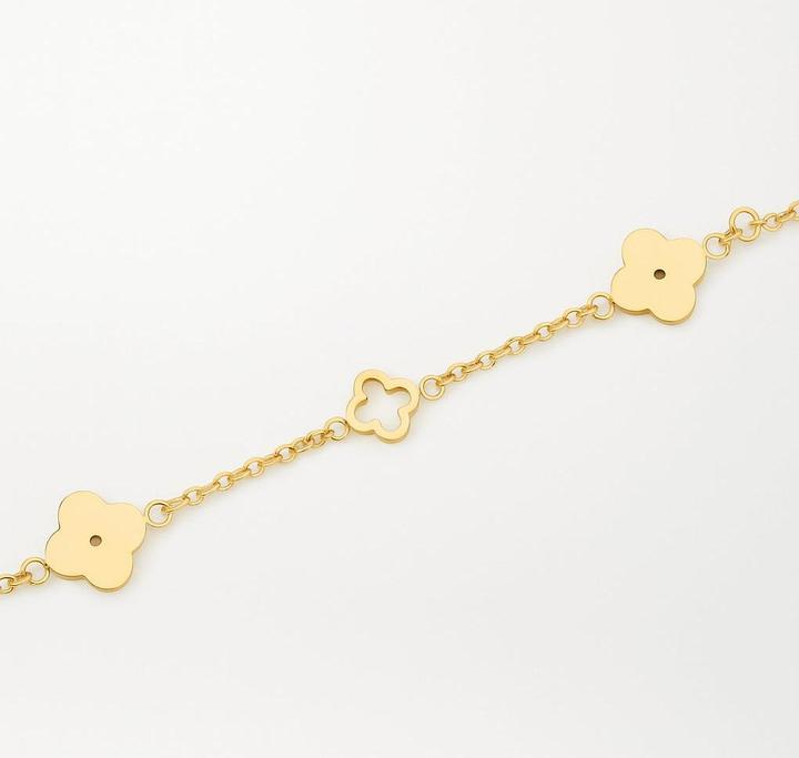 Actual product image Sensora Jewelry Lucky Bloom Armband (18k gold vermeil)