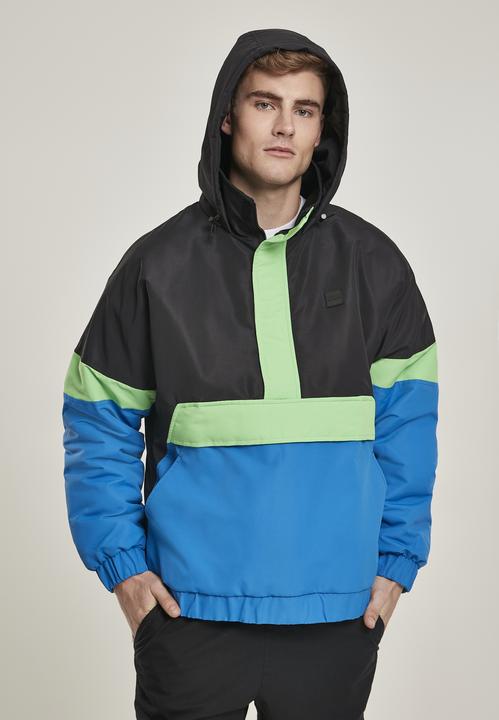 Immagine prodotto Urban Classics 3-Tone Neon Mix Pull Over Jacket (XS)