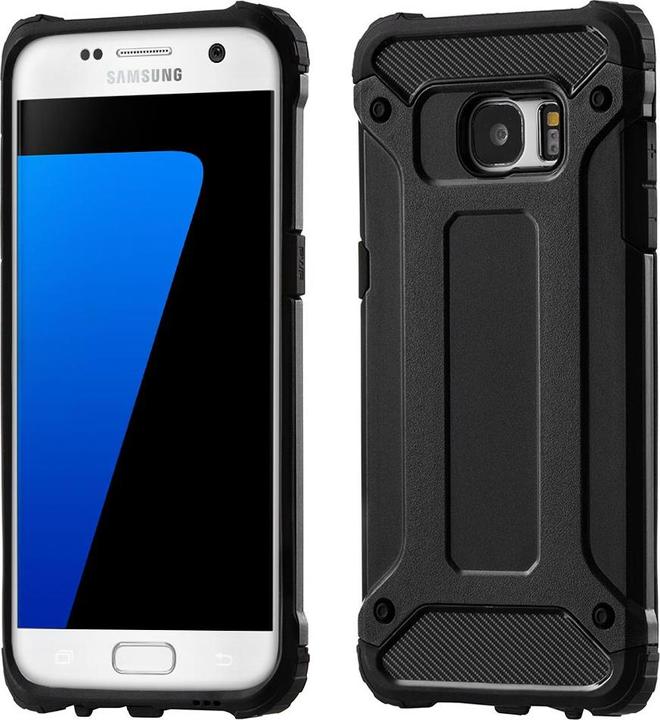 Produktbild Techsuit - Hybrid Armor - Samsung Galaxy S7 Edge - Black (Samsung Galaxy S7 Edge)