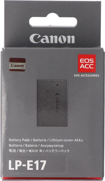 Image du produit Canon Batterie LP-E17, BG-E18, EOS M3, EOS M5, EOS 250D, EOS 760D (Batterie de l'appareil photo)