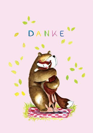 Immagine prodotto Nobis design Cartolina di ringraziamento all'orso