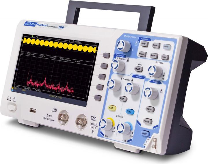 Peaktech P 1336 Oscilloscope à mémoire numérique
