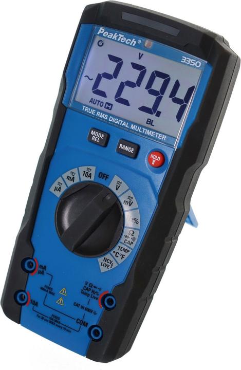 Produktbild Peaktech P 3350 True RMS Digitalmultimeter (CAT III 600V)