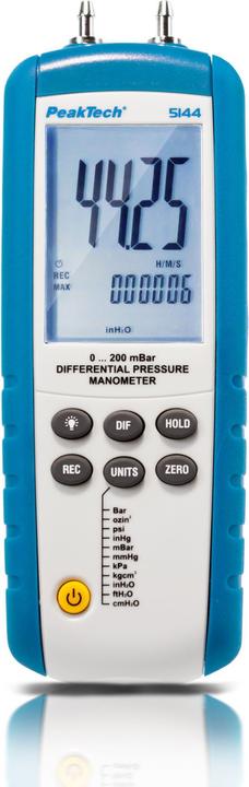 Produktbild Peaktech P 5144 Differenzdruck-Manometer