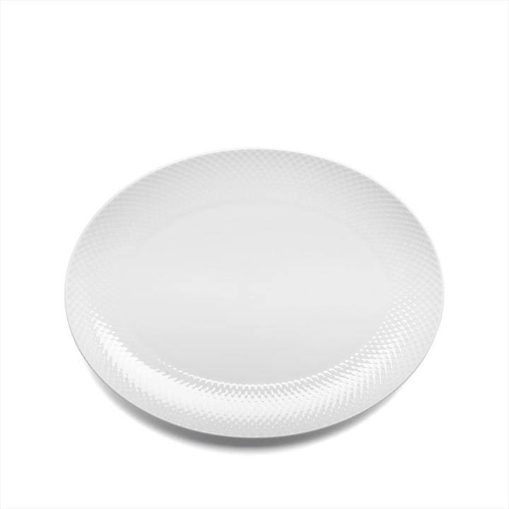 Produktbild Lyngby Rhombe Serving Tray 35 x 26,5 cm​ - White (201205) (1 x, 21 cm)