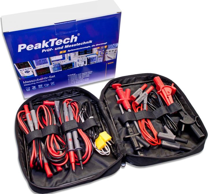 Actual product image Peaktech P 8200 Measuring accessories set