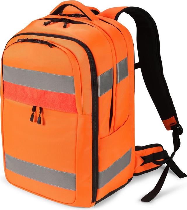 Dicota Backpack HI-VIS 32-38 Litre Orange (32 l)