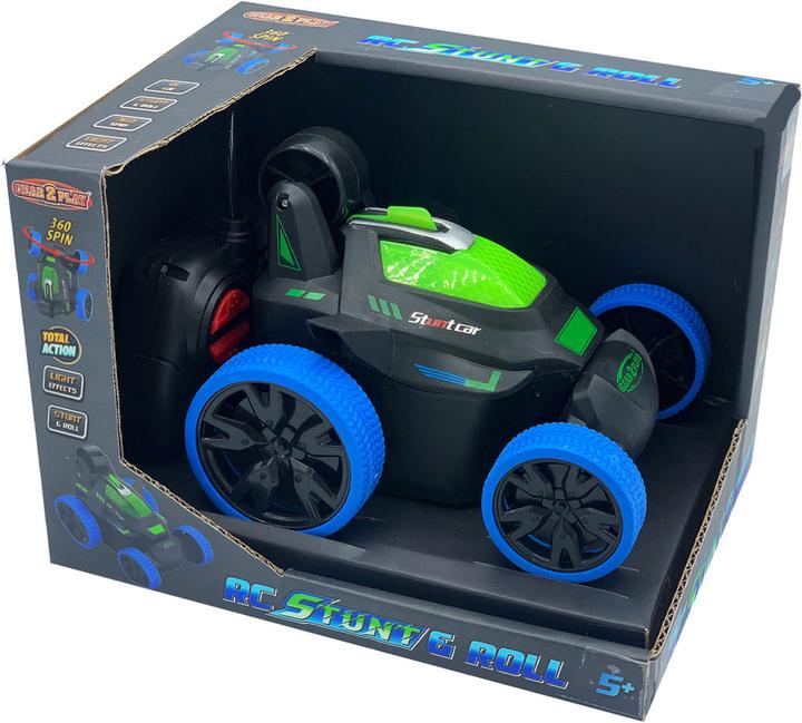 Produktbild Gear2play RC Stunt & Roll Steuerbares Auto Blau