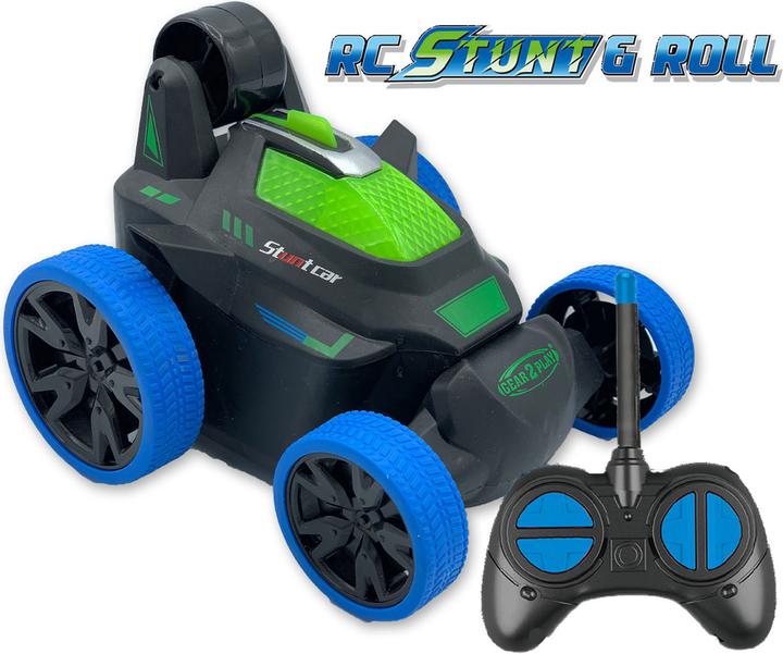 Produktbild Gear2play RC Stunt & Roll Steuerbares Auto Blau
