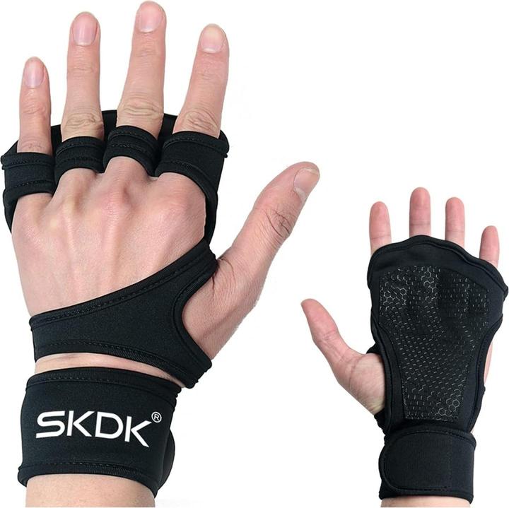 Actual product image Cbx Fitness-Handschuhe mit Handgelenkbandagen und Silikongel Grösse L (L)