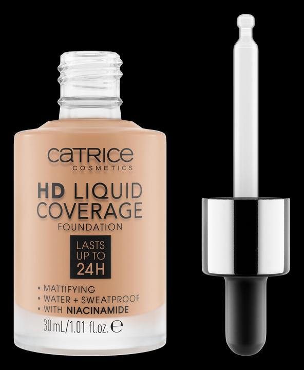 Actual product image Catrice HD Liquid Coverage Foundation (040 Warm beige)