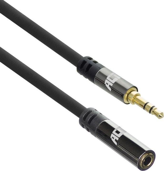 2 meter hoge kwaliteit audio verlengkabel 3,5 mm stereo jack mannelijk - vrouwelijk (2 m, 3,5 mm aansluiting (AUX))