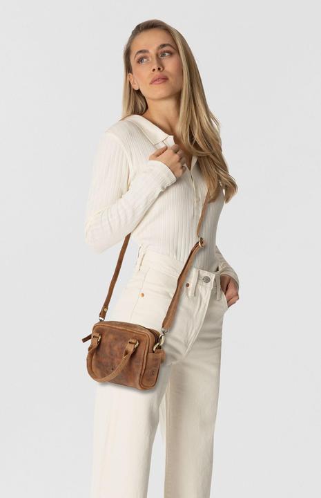 Image du produit Greenburry Vintage Mini Bag Handtasche Leder 18 cm