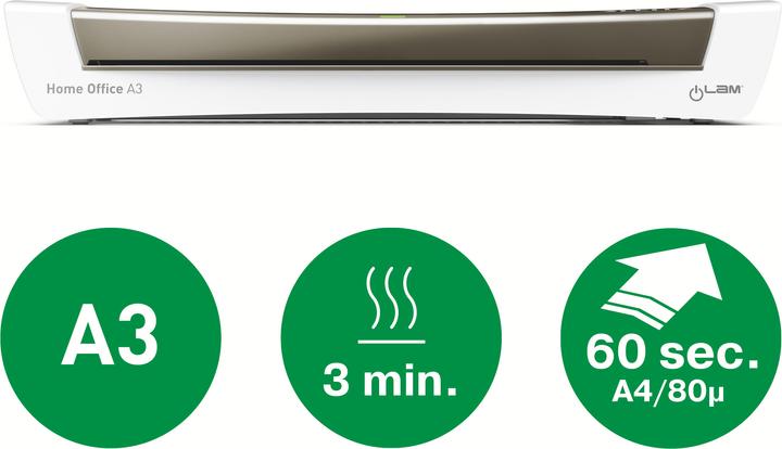 Image du produit Leitz Ministère de l'intérieur de l'iLAM (80 - 125 µm, A3)