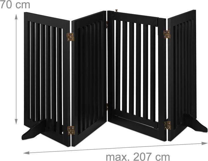 Image du produit Relaxdays Barrière-de-sécurité (30 cm)