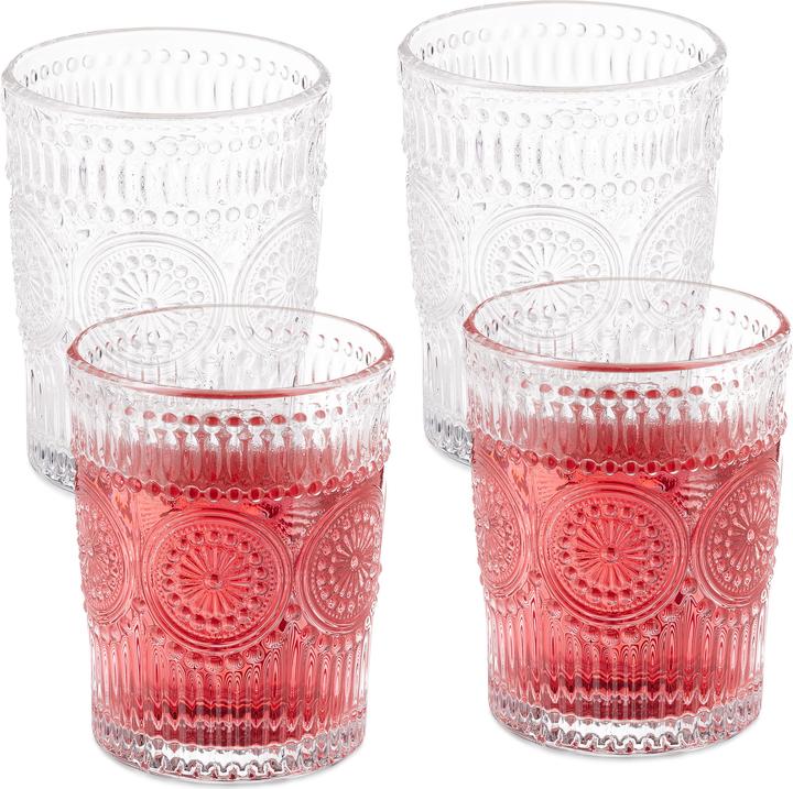 Image du produit Relaxdays 4x verre à boire (0.30 l, 1 x)