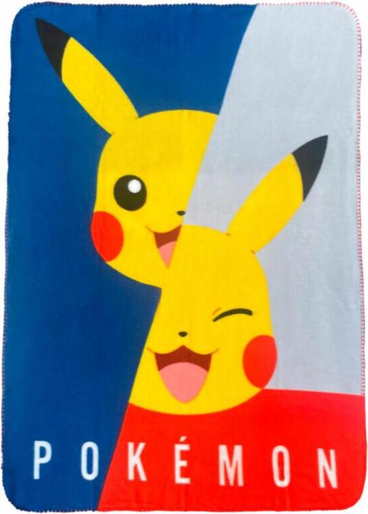 Image du produit Pokémon Nintendo - - Plaid Polaire Pikachu 100 x 140cm (100 x 140 cm)