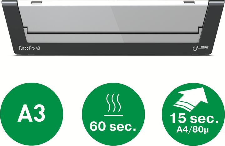 Produktbild Leitz iLAM Touch Turbo Pro (80 - 250 µm, A3)