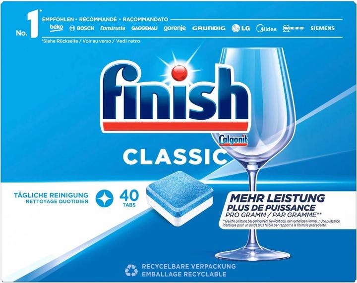 Produktbild Finish Classic (Tabs, 40 Waschgänge)