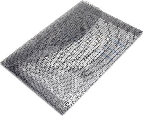 Produktbild Rapesco Dokumentenmappe 1259 DIN A4 Druckknopf PP (Polypropylen) 242 mm x 355 mm (A4, 5 x)
