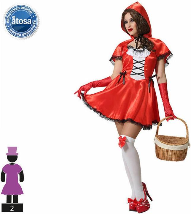 Produktbild Carnival Toys Verkleidung Rotkäppchen Bunt (XL)