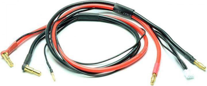 Image du produit Modellbau Lindinger Duo Câble De Charge 4mm/5mm 2s Lipo Hardcase Incl. Xh Balancing Adapter 12awg