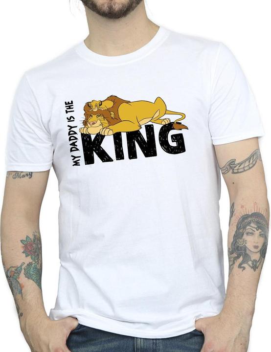 Immagine prodotto Disney The Lion King Daddy Is King Maglietta Uomo (M)