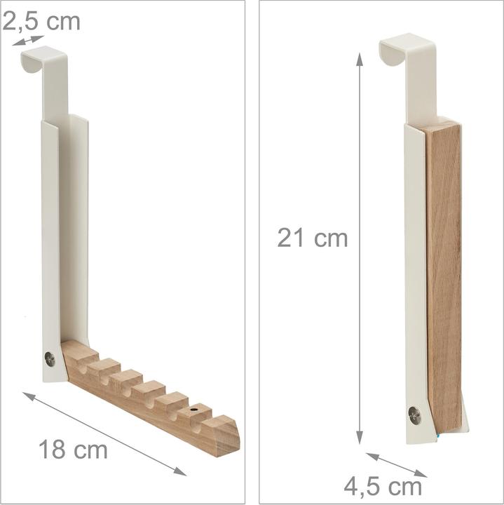Actual product image Relaxdays Hinged hook