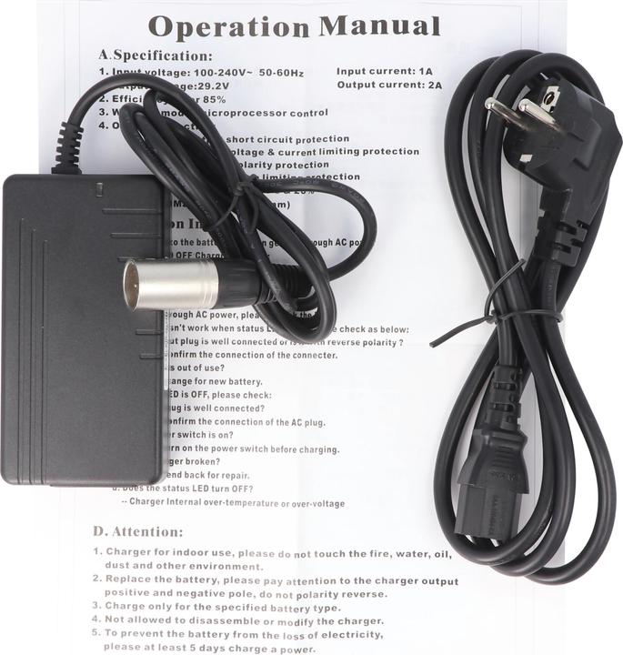 Giant Ladegerät Twist E-bike Akku XLR 4-polig 26V (E-bike charger)