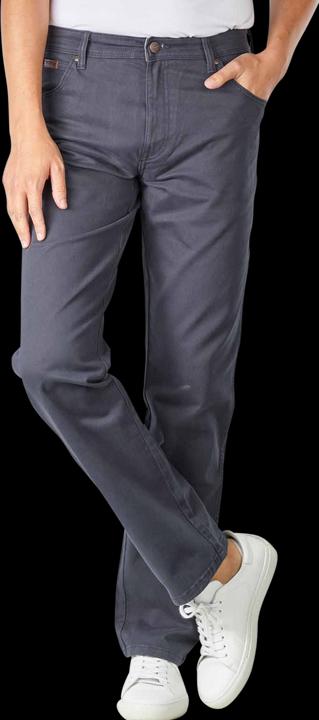 Actual product image Wrangler Texas Slim Pant Straight Fit Dark Navy (W31/L32)