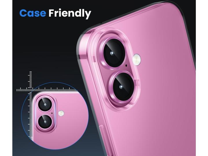 Produktbild Screenguard Camera Lens Protector Schutzglas Apple iPhone 16 Plus (1 Stück, Apple iPhone 16 Plus)