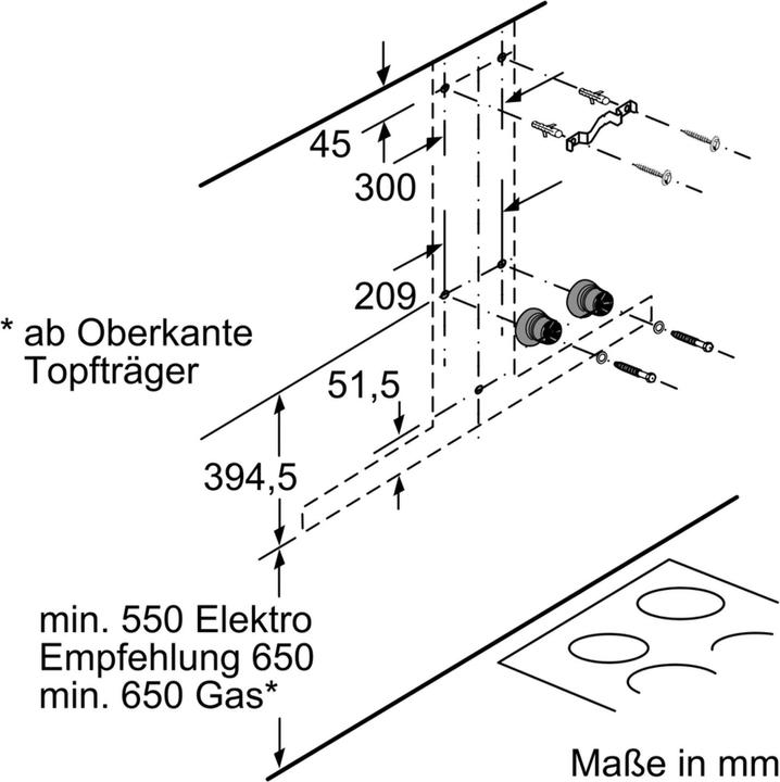 Produktbild Bosch Hausgeräte DWB97CM50 (Wandhaube)