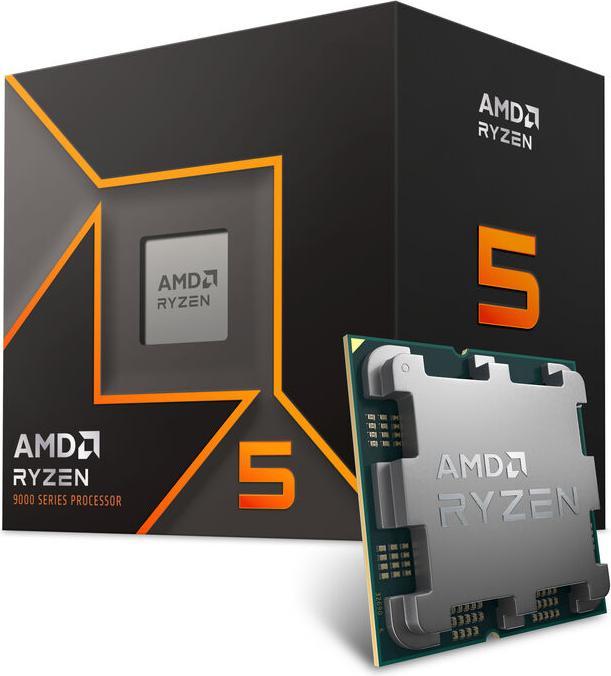 Actual product image AMD Ryzen 5 9600 (AM5, 3.80 GHz, 6 -Core)