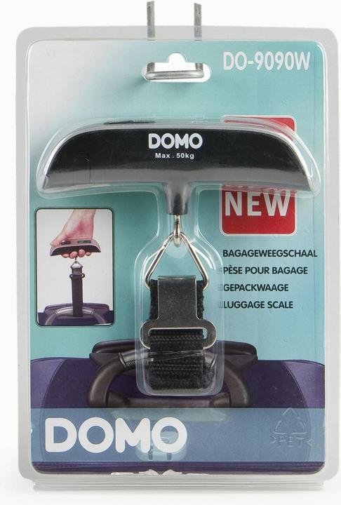 Immagine prodotto Domo Bilancia da viaggio DO9093W (Bagagliaio)