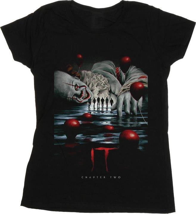 Universal Textiles Pennywise Balloon Poster TShirt (XXL)