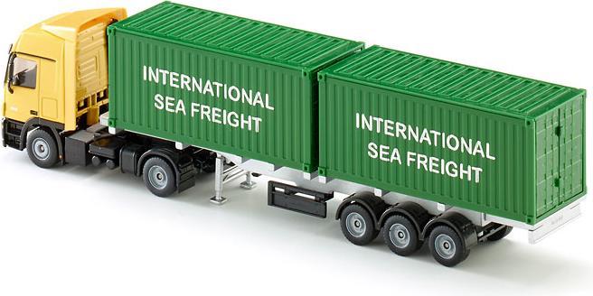 Actual product image Siku Truck with container