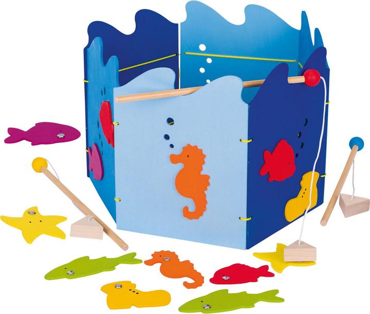 Produktbild Goki Magnet Angelspiel (Englisch, Italienisch, Deutsch, Französisch)