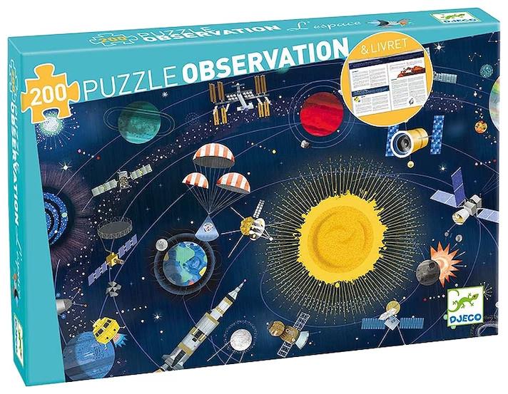 Image du produit Djeco Espace Puzzle (200 pièces)