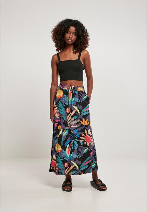 Immagine prodotto Urban Classics Gonna midi in viscosa da donna (XS)
