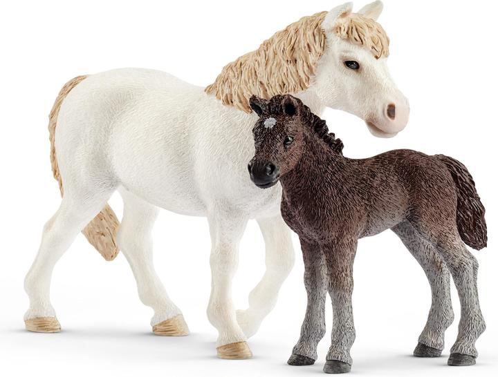 Schleich Set cavalla pony e puledro