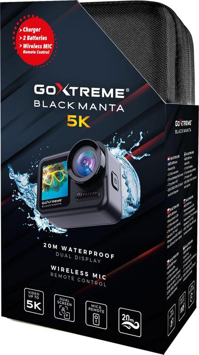 Actual product image Easypix GoXtreme Black Manta (30p, Wi-Fi)
