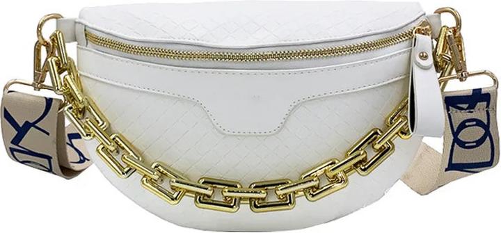 Only-Bags.Store Chain Chest Bags Hochwertige PU Umhängetasche Niedliche Geldbörse und Handtasche Crossbody Bag