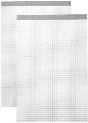 Immagine prodotto BüroLine Tamponi per ufficio - Multipack- 65 g/m² - 100 fogli (A5, Quadretti)